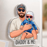 Custom Photo Portrait Magnet – Personalized Family, Couple & Friends Gift