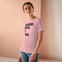 Weekends Coffee & Dogs - T-shirt
