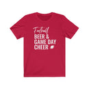 Football Beer & Game Day Cheer - T-shirt