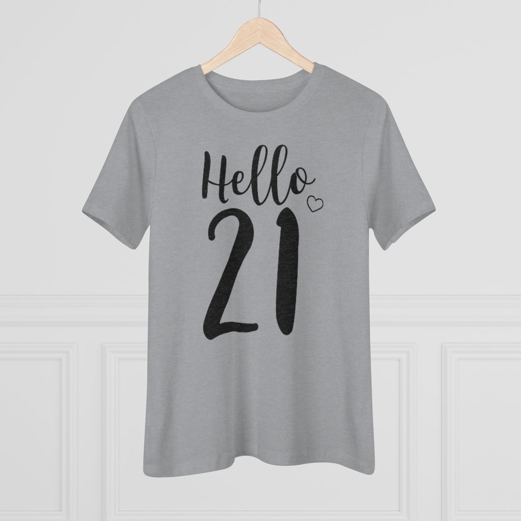 Hello 21 - T-shirt