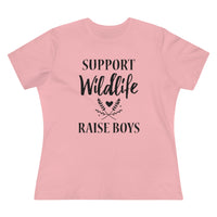 Support Wildlife, Raise Boys - T-shirt