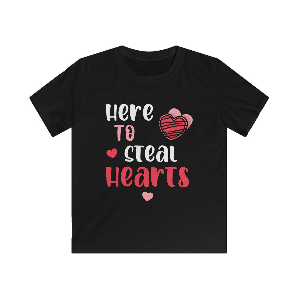 Here To Steal Hearts - Kids T-shirt