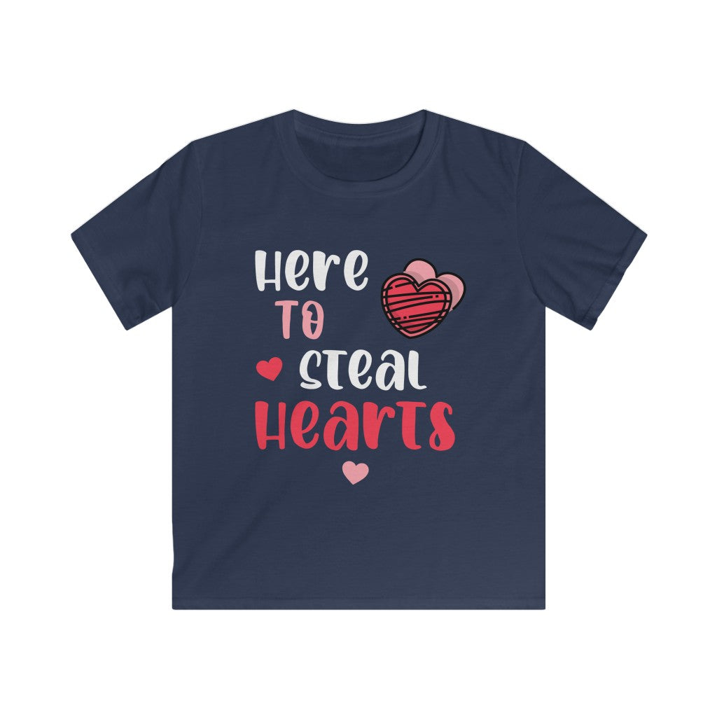 Here To Steal Hearts - Kids T-shirt