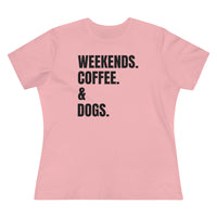 Weekends Coffee & Dogs - T-shirt