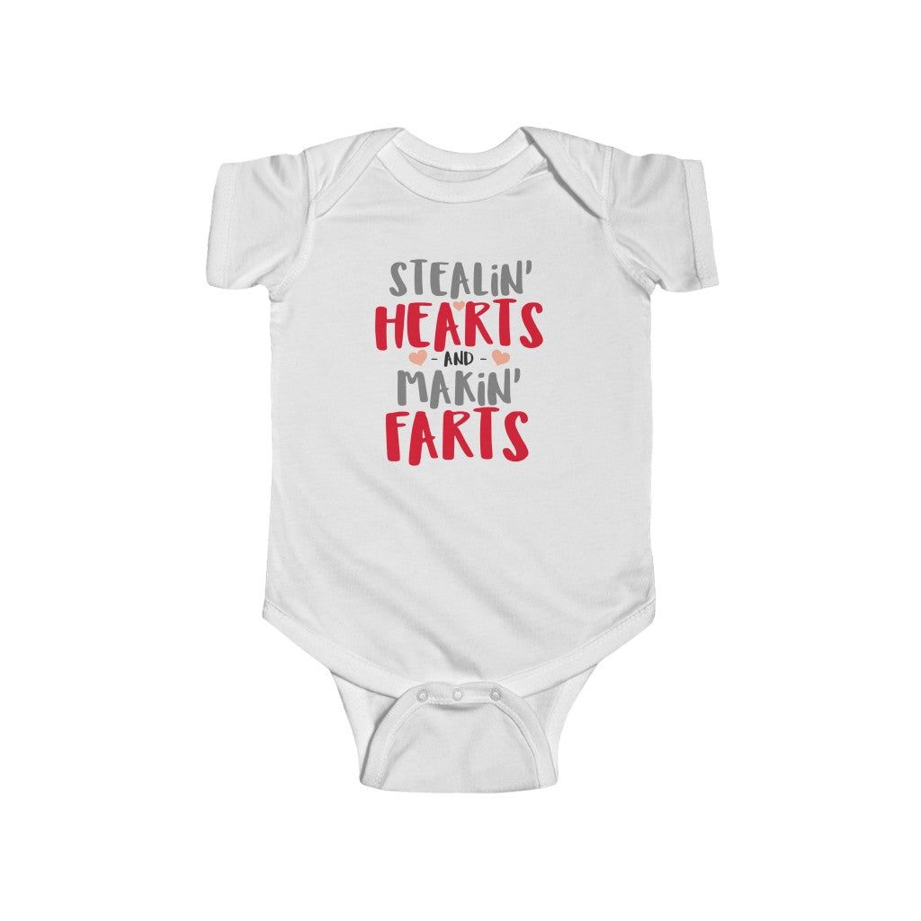 Stealin' Hearts and Makin' Farts - Onesie