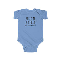 Party At My Crib, Bring Your Own Bottle - Onesie