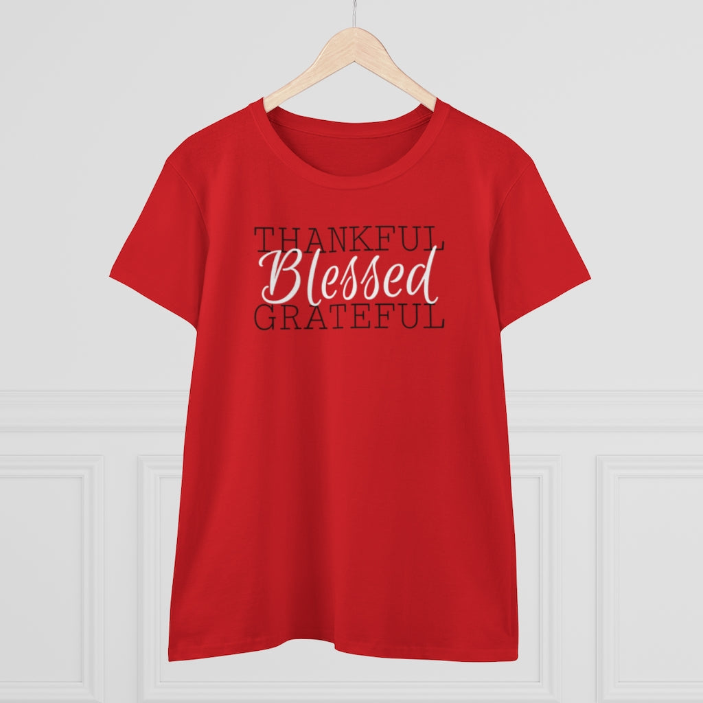 Thankful Grateful Blessed - T-shirt