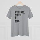 Weekends Coffee & Dogs - T-shirt