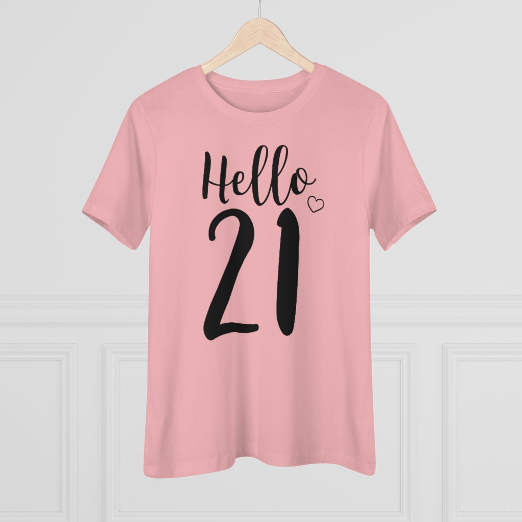 Hello 21 - T-shirt