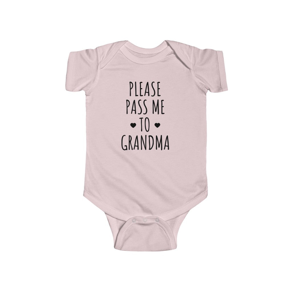 Please Pass Me To Grandma - Onesie