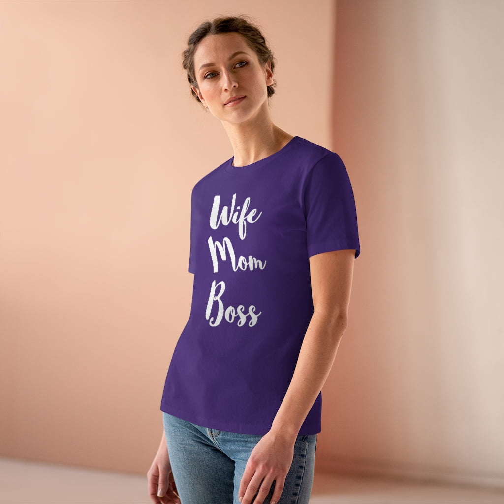 Wife Mom Boss - T-shirt