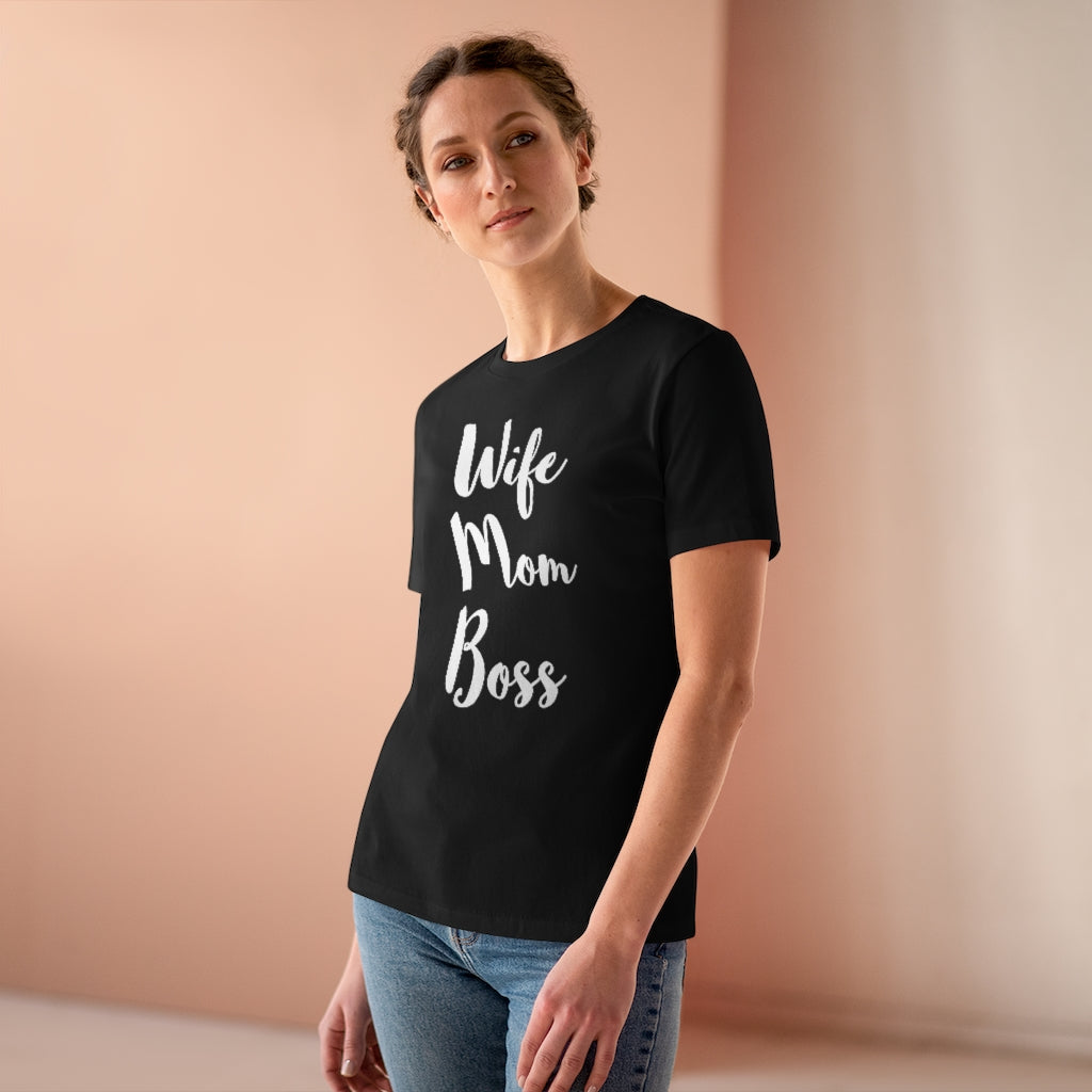Wife Mom Boss - T-shirt