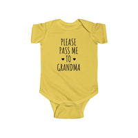 Please Pass Me To Grandma - Onesie