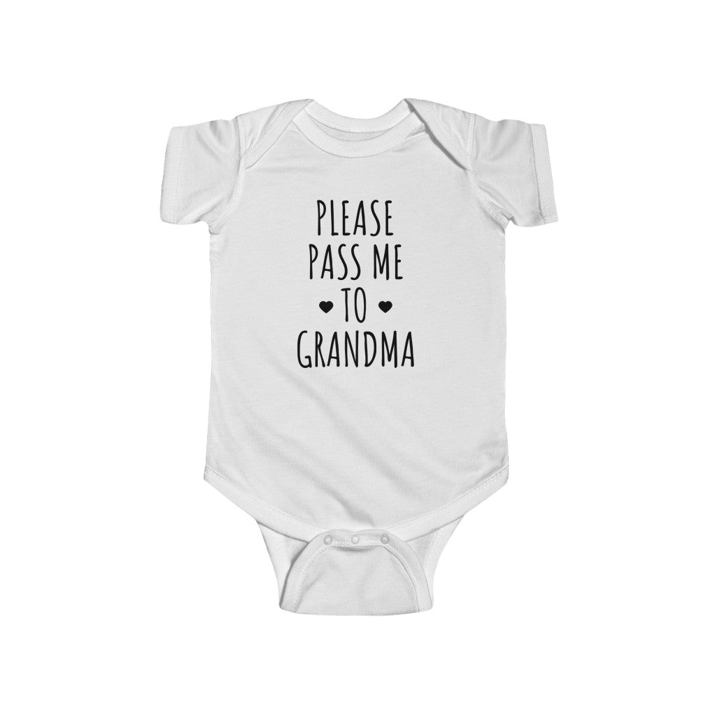 Please Pass Me To Grandma - Onesie