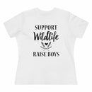Support Wildlife, Raise Boys - T-shirt