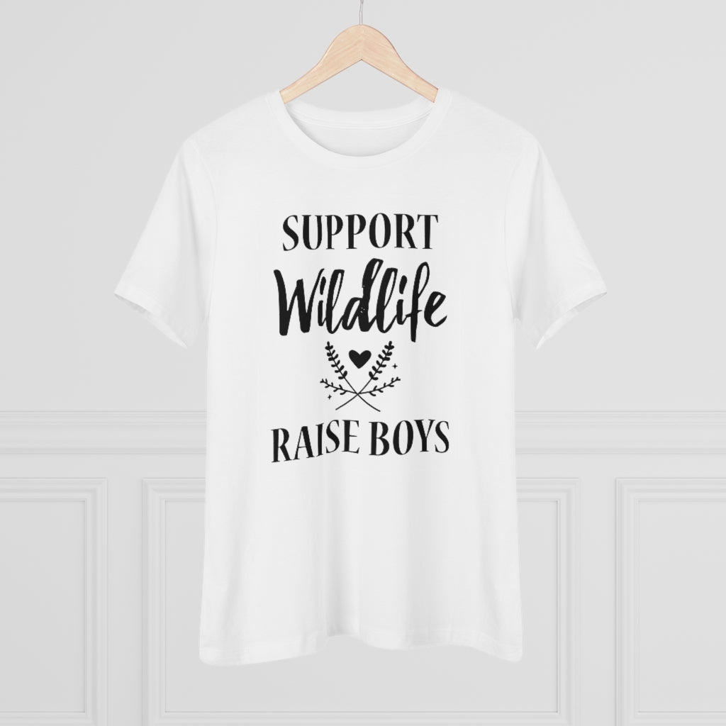 Support Wildlife, Raise Boys - T-shirt