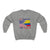 Colombia and USA Unisex Crew Neck Sweatshirt