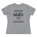 Support Wildlife, Raise Boys - T-shirt