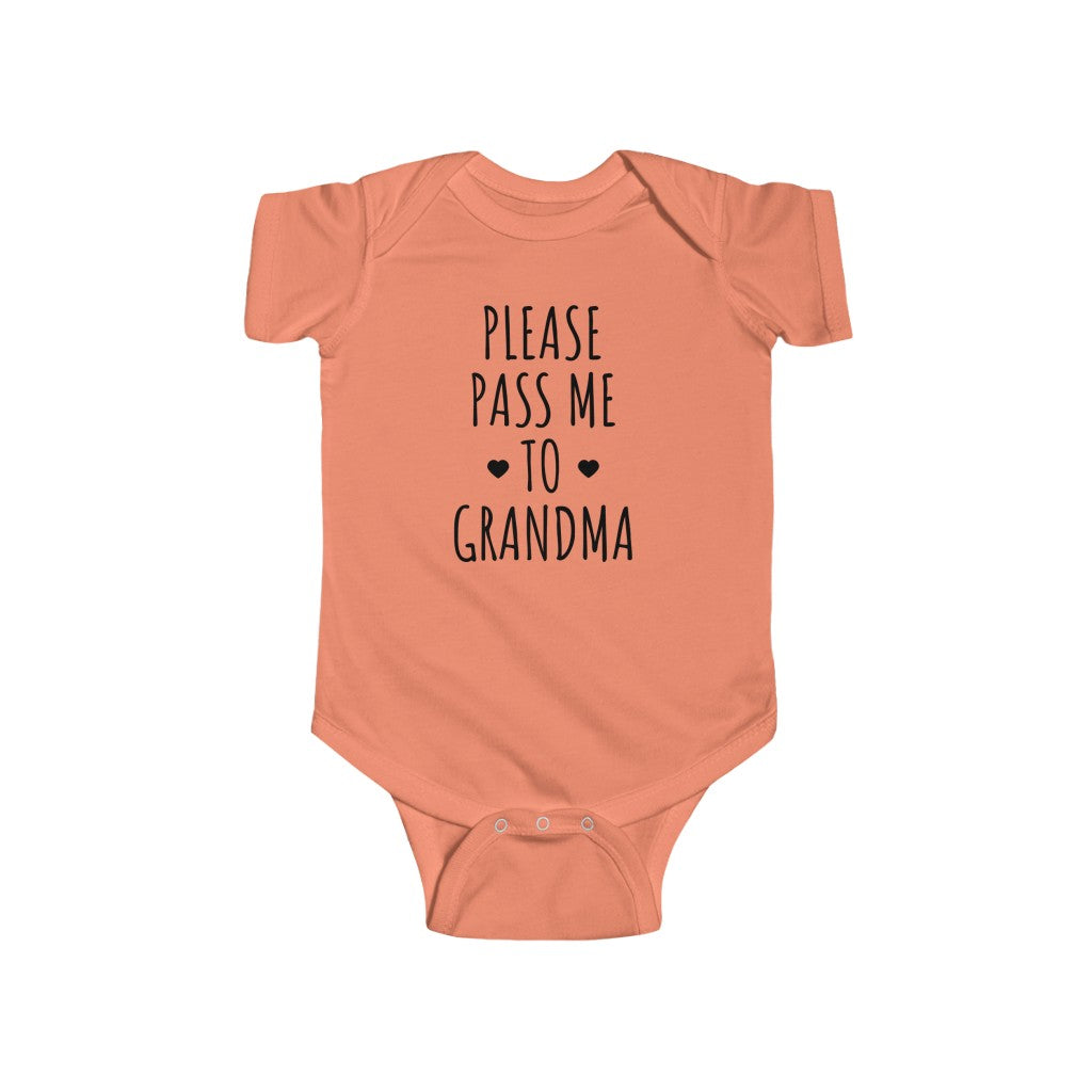 Please Pass Me To Grandma - Onesie
