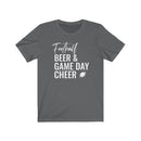 Football Beer & Game Day Cheer - T-shirt
